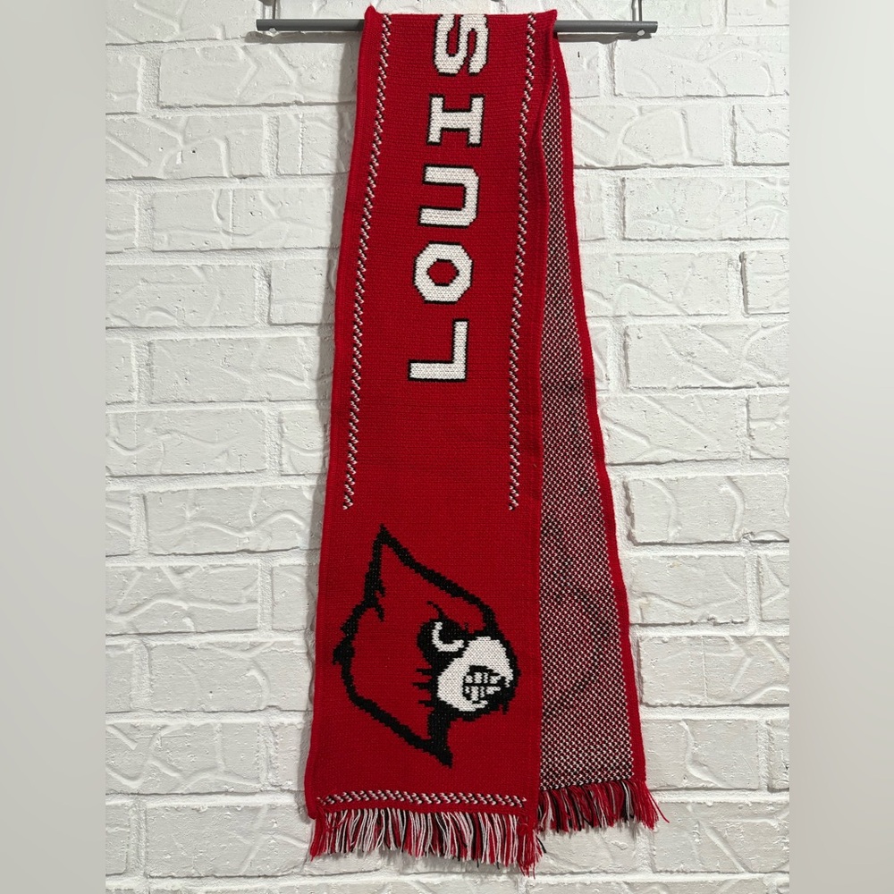 Red Louisville Cardinals Scarf